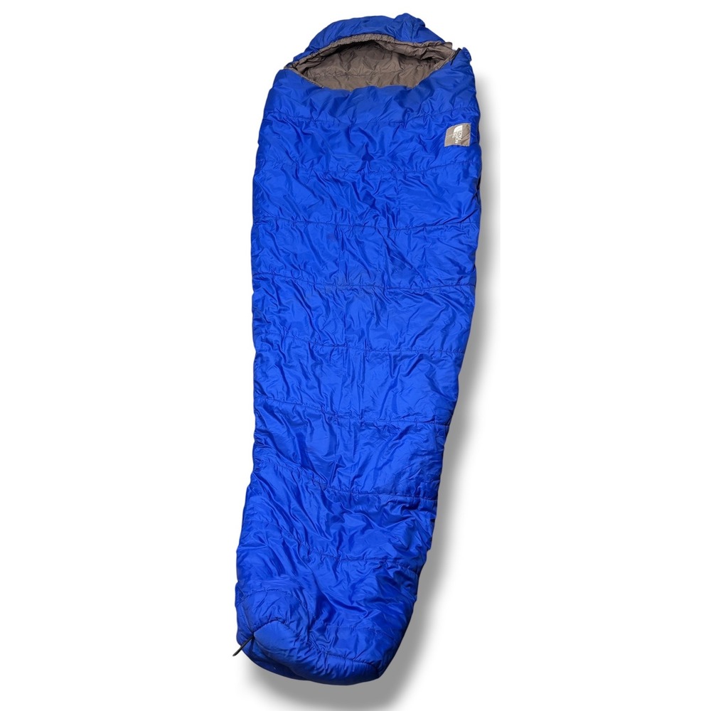 The North Face Sleeping Bag Unisex Regular Blue Cats Meow HV Left Hand Zip USA